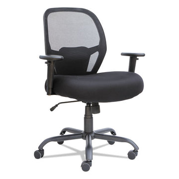 Alera® Alera Merix450 Series Mesh Big-tall Chair, Supports Up To 450 Lb, 19.88" To 23.62" Seat Height, Black freeshipping - TVN Wholesale